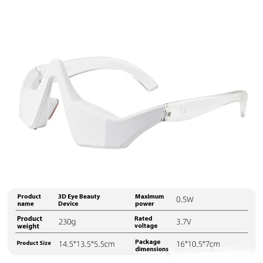 3D Heated Eye Massager with Bluetooth