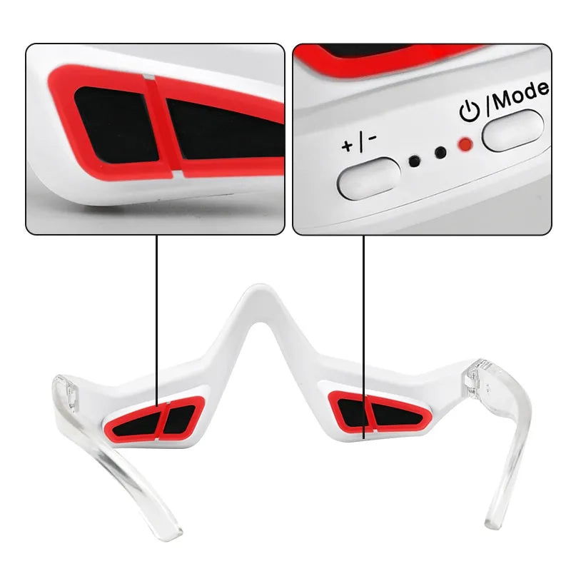 3D Heated Eye Massager with Bluetooth