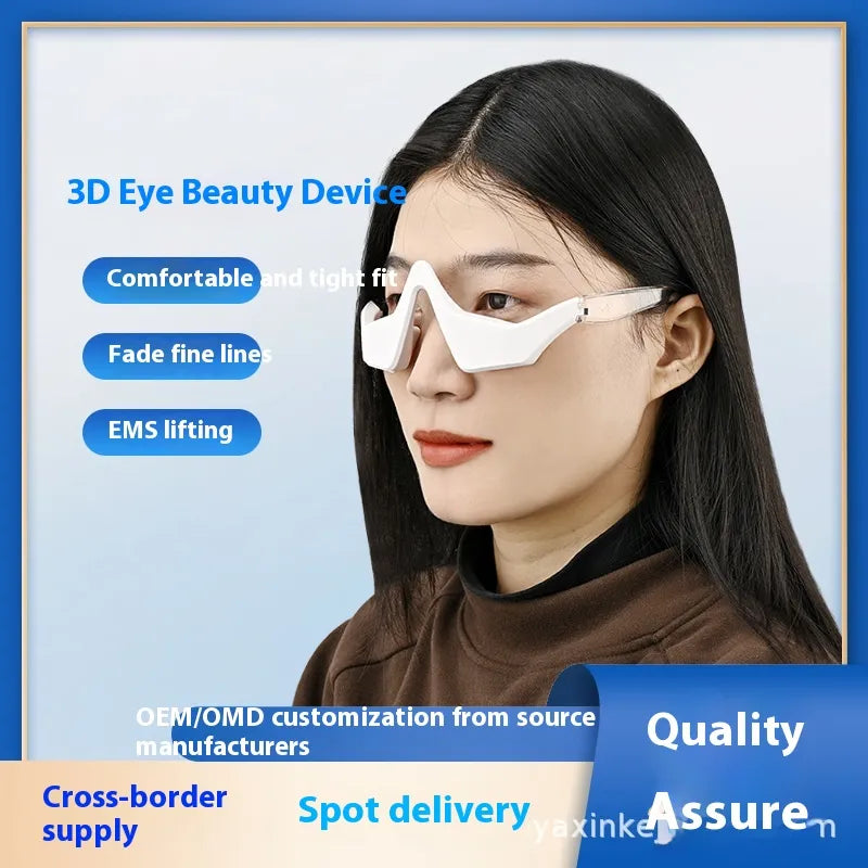 3D Heated Eye Massager with Bluetooth