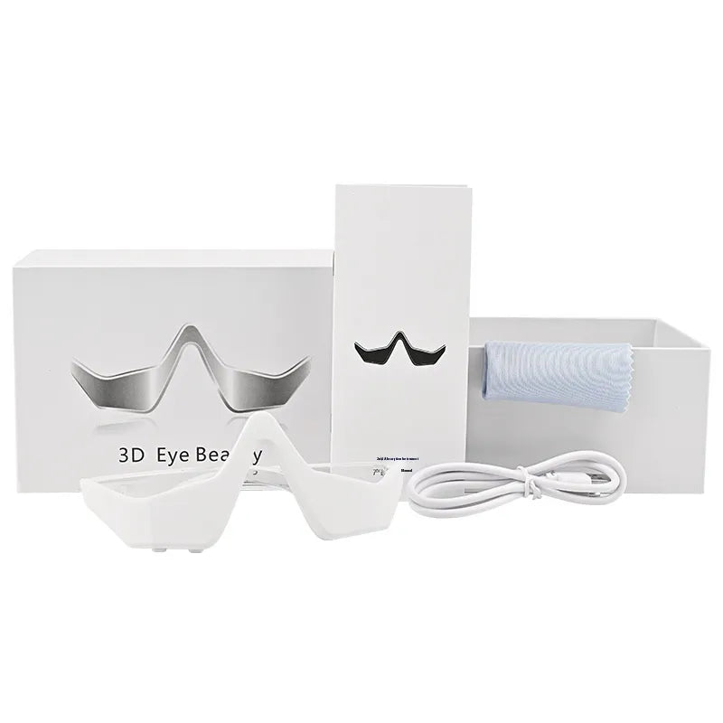 3D Heated Eye Massager with Bluetooth